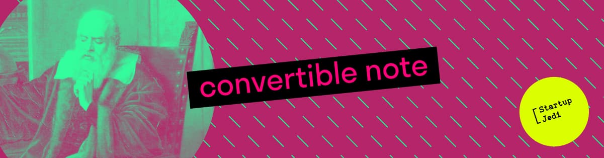 Term sheet: convertible note