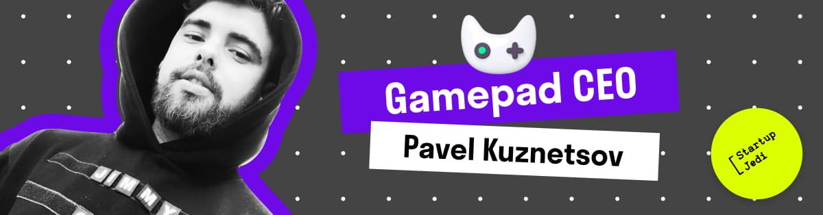 Gamepad CEO Pavel Kuznetsov
