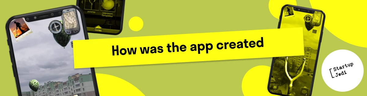 How was the app created