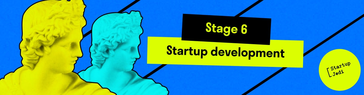 Stage 6 —  Startup development