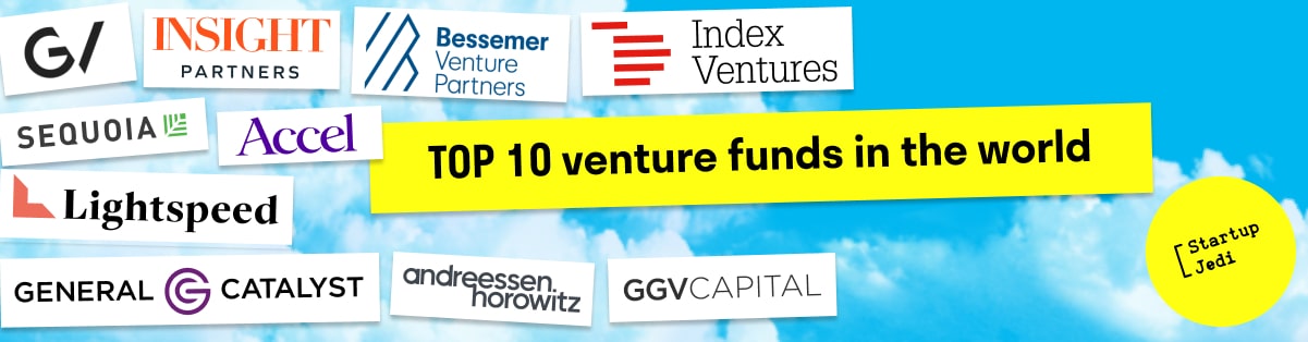 TOP 10 venture funds in the world