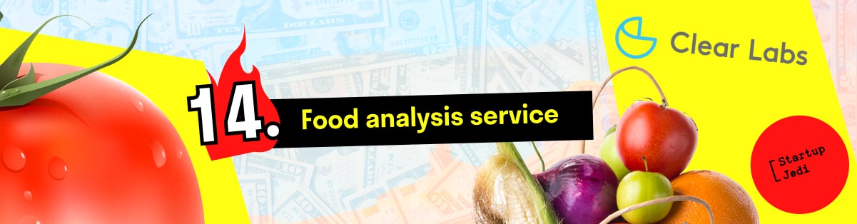 14.  Food Analysis Service