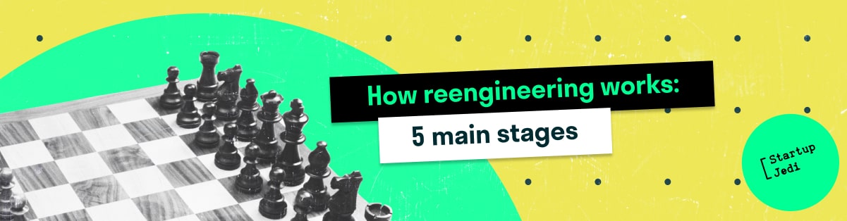 How reengineering works: 5 main stages