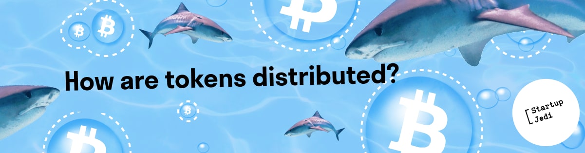 How are tokens distributed?
